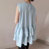 ペプラム風ギンガムチェックトップス | Doux Belle  | 詳細画像22 