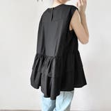 ペプラム風ギンガムチェックトップス | Doux Belle  | 詳細画像29 