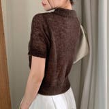 襟付きサマーニットカットソー | Doux Belle  | 詳細画像10 