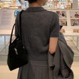 襟付きサマーニットカットソー | Doux Belle  | 詳細画像5 