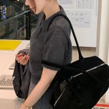 襟付きサマーニットカットソー | Doux Belle  | 詳細画像7 