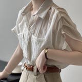 シンプルシアーシャツ | Doux Belle  | 詳細画像1 