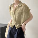 シンプルシアーシャツ | Doux Belle  | 詳細画像6 