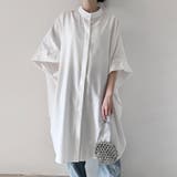 シンプルシアーロングシャツ | Doux Belle  | 詳細画像1 