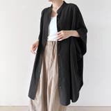 シンプルシアーロングシャツ | Doux Belle  | 詳細画像10 