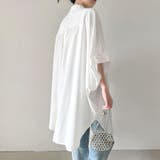 シンプルシアーロングシャツ | Doux Belle  | 詳細画像3 