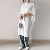 シンプルシアーロングシャツ | Doux Belle  | 詳細画像6 