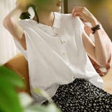 フレンチ袖ブラウス | Doux Belle  | 詳細画像4 