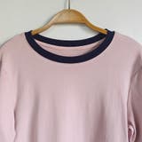 配色リンガーネック長袖カットソー レディース トップス | Doux Belle  | 詳細画像10 