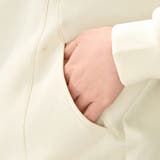ハーフジップ切替ポケット付き長袖スウェット レディース トップス | Doux Belle  | 詳細画像14 