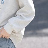 デニム襟重ね着風スウェット レディース トップス | Doux Belle  | 詳細画像12 