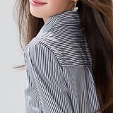 モノトーンストライプ長袖シャツ レディース トップス | Doux Belle  | 詳細画像11 