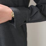 バックタックレギュラーカラー長袖シャツブラウス レディース トップス | Doux Belle | 詳細画像10