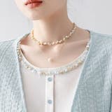 ビーズ&パール調装飾長袖プルオーバー レディース トップス | Doux Belle | 詳細画像11