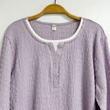 レイヤード風サーマル長袖カットソー レディース トップス | Doux Belle | 詳細画像9