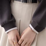 配色カラーハーフジップ長袖スウェットプルオーバー レディース トップス | Doux Belle | 詳細画像12