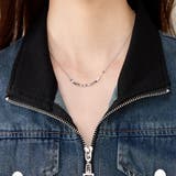 デニム切り替えハーフジップ長袖プルオーバー レディース トップス | Doux Belle | 詳細画像9