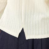 キーネックサーマル長袖カットソー レディース トップス | Doux Belle | 詳細画像12