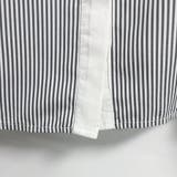 ストライプ柄ホワイト切り替え長袖シャツブラウス レディース トップス | Doux Belle | 詳細画像22