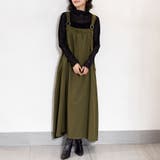 ジャンパースカート ジャンパーワンピース デニムワンピース | Doux Belle  | 詳細画像24 