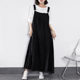 ジャンパースカート ジャンパーワンピース デニムワンピース | Doux Belle  | 詳細画像31 