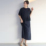 前後2wayワンピース Tシャツワンピース ロングワンピース | Doux Belle | 詳細画像12