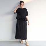 前後2wayワンピース Tシャツワンピース ロングワンピース | Doux Belle | 詳細画像18