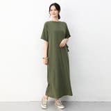 前後2wayワンピース Tシャツワンピース ロングワンピース | Doux Belle | 詳細画像2