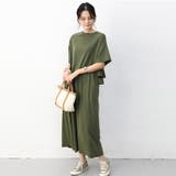 前後2wayワンピース Tシャツワンピース ロングワンピース | Doux Belle | 詳細画像4