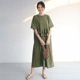 前後2wayワンピース Tシャツワンピース ロングワンピース | Doux Belle | 詳細画像5