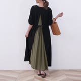 カーキ | レディース ワンピース ロング丈 | Doux Belle 