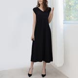 ブラック | 新作 ワンピース ロングワンピース | Doux Belle 