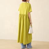 コットン100％マキシワンピース ロング丈 半袖 | Doux Belle  | 詳細画像4 