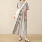 コットン100％マキシワンピース ロング丈 半袖 | Doux Belle  | 詳細画像5 