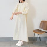 ワンピース ロング 長袖 ロングワンピース マキシ丈 シャツワンピ レース | Doux Belle  | 詳細画像14 