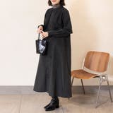 ワンピース ロング 長袖 ロングワンピース マキシ丈 シャツワンピ レース | Doux Belle  | 詳細画像19 