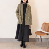 ワンピース ロング 長袖 ロングワンピース マキシ丈 シャツワンピ レース | Doux Belle  | 詳細画像21 