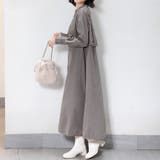 ワンピース ロング 長袖 ロングワンピース マキシ丈 シャツワンピ レース | Doux Belle  | 詳細画像9 