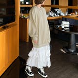 裾ティアード ゆったりワンピース スウェット | Doux Belle | 詳細画像10