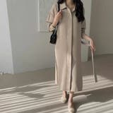 シャツワンピース ロング 長袖 | Doux Belle  | 詳細画像4 