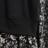 ドッキング花柄ロングワンピース | Doux Belle  | 詳細画像15 