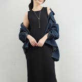 Iラインシンプルロングワンピース | Doux Belle | 詳細画像26
