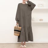 ラグラン袖ティアードワンピース | Doux Belle  | 詳細画像10 