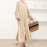 ラグラン袖ティアードワンピース | Doux Belle  | 詳細画像5 