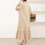 ラグラン袖ティアードワンピース | Doux Belle  | 詳細画像7 