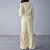 ウエストリボン×ワイドパンツオールインワン | Doux Belle | 詳細画像5