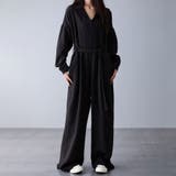 ウエストリボン×ワイドパンツオールインワン | Doux Belle | 詳細画像6