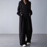 ウエストリボン×ワイドパンツオールインワン | Doux Belle | 詳細画像7