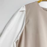 サイドリボンレイヤード風ワンピース | Doux Belle  | 詳細画像15 