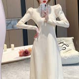 ハイネックフィットニットワンピース | Doux Belle  | 詳細画像6 